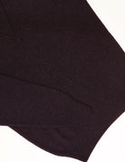 Jersey lana pico Berenjena