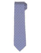 Corbata ballenas Azul/gris