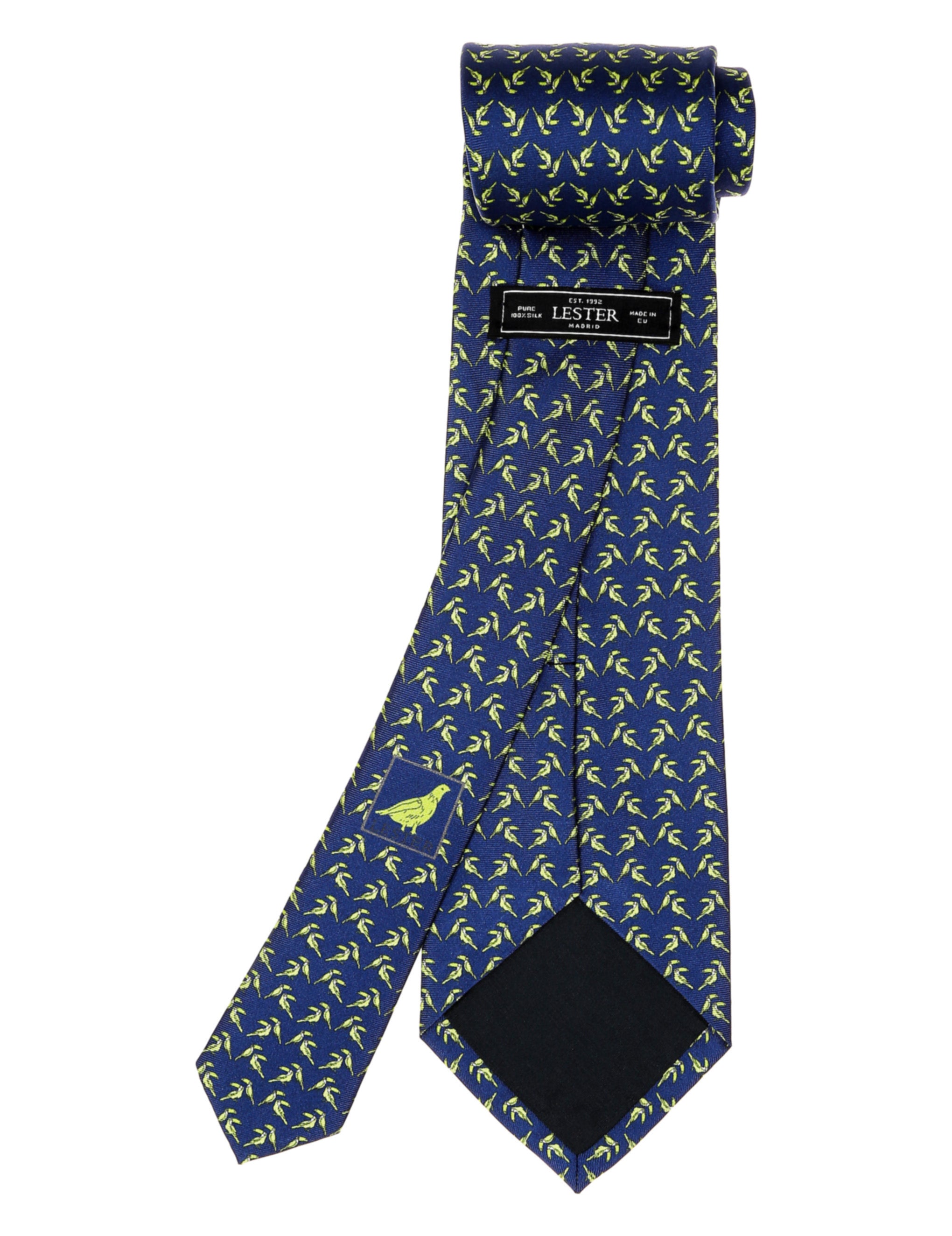 Corbata tucan Azul/verde