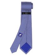 Corbata hueso Azul/azul
