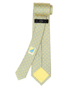 Corbata herradura Amarillo/azul