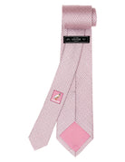 Corbata hueso Rosa/azul