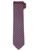 Corbata herradura Azul/rosa