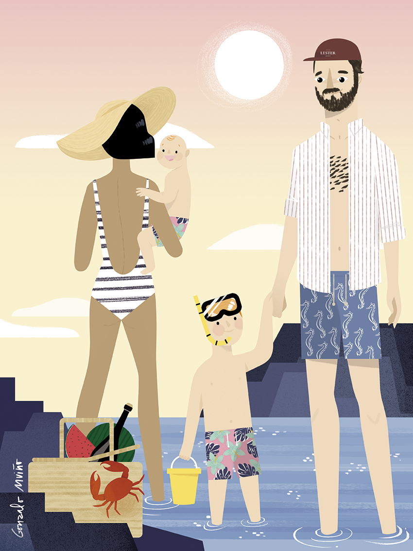 El código del buen vestir: Picnic en la playa - El Blog de Lester  #BeyondElegance