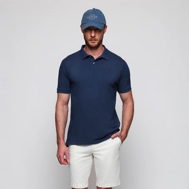 Look Polo Perdiz Azul Marino
